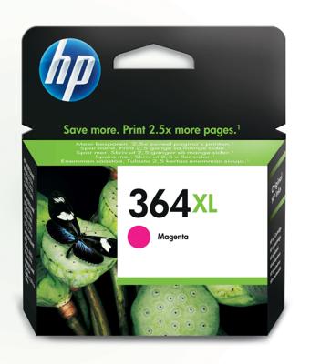 Inktcartridge HP CB324EE 364XL rood HC