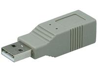 Monoprice USB 2.0 A/USB 2.0 B, M/F grijs - thumbnail