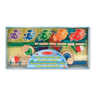 Melissa & Doug Magnetisch Visspel - 2 hengels en 10 vissen
