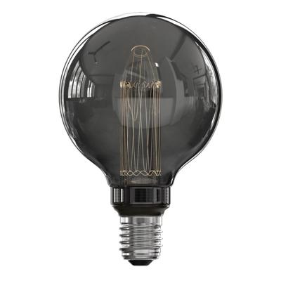 LED Glasfiber Globe lamp G95 220-240V 3,5W 40lm 2000K Titanium E27 dimbaar Calex - Calex LED Glasfiber Globe lamp G95 220-240V 3,5W 40lm 2000K Titanium E27 dimbaar Calex - Calex