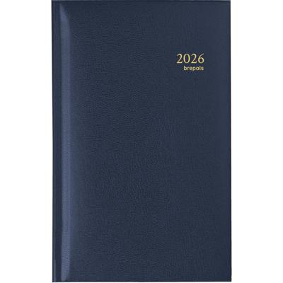 Brepols agenda Interplan Lima, blauw, 2026
