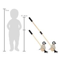 Houten speelgoed benodigdheden / toebehoren grijs - thumbnail