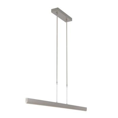 Steinhauer Led kantoor hanglampZelena LED Staal - 3656ST