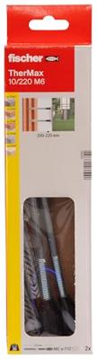 Fischer 520182 TherMax 10/220 M 6 Afstand montagesysteem 280 mm 22 mm 2 stuk(s) Fischer 520182 TherMax 10/220 M 6 Afstand montagesysteem 280 mm 22 mm 2 stuk(s)