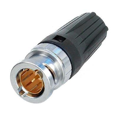 Neutrik NBNC75BTU11 BNC plug 75 ohm 7,3mm kabelinvoer Neutrik NBNC75BTU11 BNC plug 75 ohm 7,3mm kabelinvoer