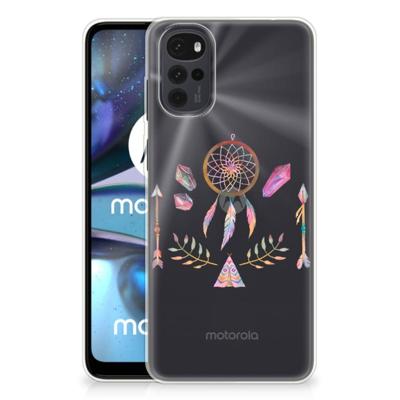 Motorola Moto G22 Telefoonhoesje met Naam Boho Dreamcatcher Motorola Moto G22 Telefoonhoesje met Naam Boho Dreamcatcher