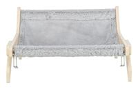 Trixie hangmat hout onbehandeld grijs - thumbnail