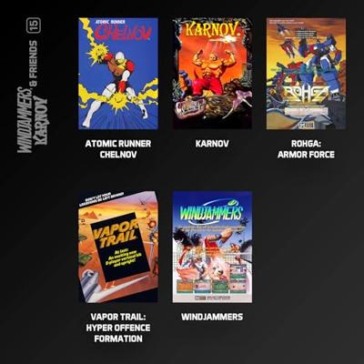 Evercade Windjammers, Karnov & Friends - thumbnail