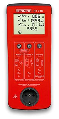 Benning ST 710 Apparaattester VDE-norm 0701-0702