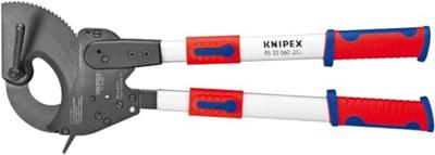 Knipex 95 32 060 Ratel-kabelsnijder Geschikt voor (striptechniek) Aluminium- en koperkabel, een- en meerdraads 60 mm 740 mm² Knipex 95 32 060 Ratel-kabelsnijder Geschikt voor (striptechniek) Aluminium- en koperkabel, een- en meerdraads 60 mm 740 mm²