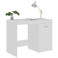 Bureau 100x50x76 cm spaanplaat wit - thumbnail
