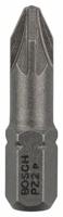 Bosch Accessoires Bit extra-hard PZ 2, 25 mm 25st - 2607001560 - thumbnail