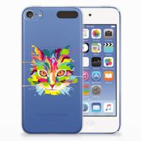 Apple iPod Touch 5 | 6 Telefoonhoesje met Naam Cat Color - thumbnail