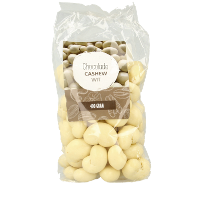 MijnNatuurwinkel Chocolade cashew noten wit 400 Gram