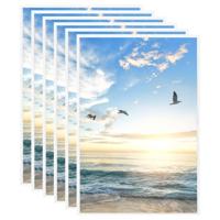 VidaXL Fotolijsten 5 st voor tafel 21x29,7 cm mdf wit - thumbnail