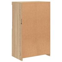 Dressoir met LED-verlichting 60,5x37x100 cm sonoma eikenkleurig - thumbnail