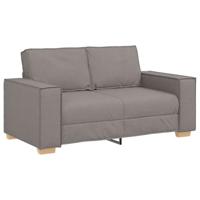 2-zitsbank Taupe 120 cm Stof - thumbnail
