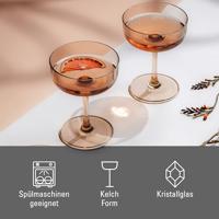 LIKE BY VILLEROY & BOCH - Like Clay - Champagnecoupe 0,19l set/2 - thumbnail