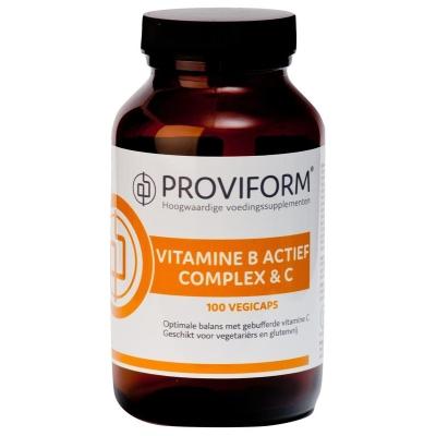 Proviform Vitamine B Actief Complex & C Capsules