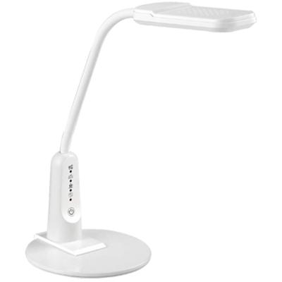 LED Bureaulamp 6W - Dimbaar en Aanpasbare Kleur - Mat Wit Kunststof