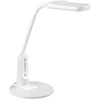 LED Bureaulamp 6W - Dimbaar en Aanpasbare Kleur - Mat Wit Kunststof - thumbnail