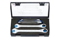 Gedore Ringsteeksleutel met Ratel set 5-delig 8-19mm - 2297434 - thumbnail