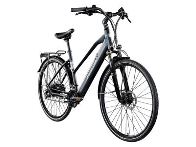 Zündapp Elektrische fiets trekking Z810 700c (Dames, Zwart/grijs) Zündapp Elektrische fiets trekking Z810 700c (Dames, Zwart/grijs)