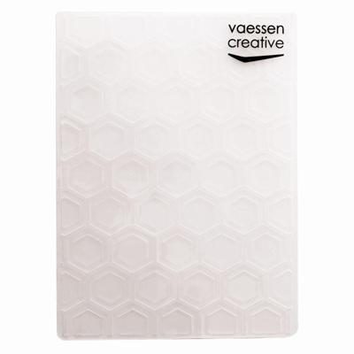 Vaessen Creative • embossing folder honingraat dubbel