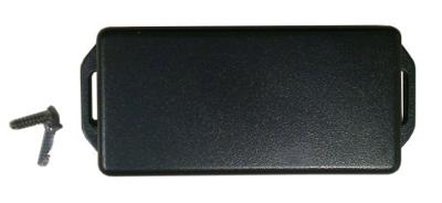 Hammond Electronics 1551KFLBK Euro-behuizing 80 x 40 x 20 ABS Zwart 1 stuk(s)