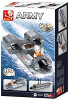 Sluban Army Speedboot - thumbnail
