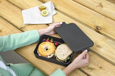 Brabantia Make & Take Lunchbox L Donkergrijs - thumbnail