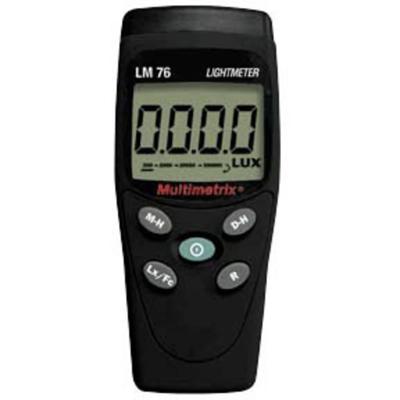Multimetrix P06236201 LM 76 Lichtmeter 0 - 200000 lx Multimetrix P06236201 LM 76 Lichtmeter 0 - 200000 lx