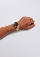Nixon A356-510 Zwart Goud Heren horloge - thumbnail
