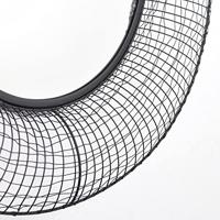 LOFT42 Gaas Wandspiegel - Metaal - Zwart - Ø75cm - thumbnail