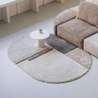 Zuiver Zest vloerkleed 230x160 cm Grey - thumbnail