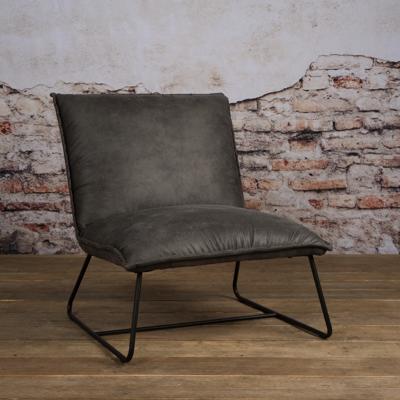 Tower Living Fauteuil 'Vilar', kleur grijs