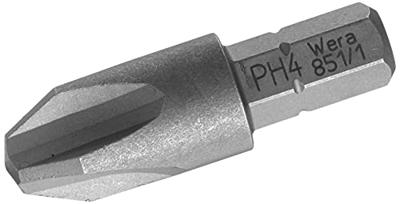 Wera 851/1 Z Bits Phillips, PH 4 x 32 mm - 1 stuk(s) - 05056535001 Wera 851/1 Z Bits Phillips, PH 4 x 32 mm - 1 stuk(s) - 05056535001
