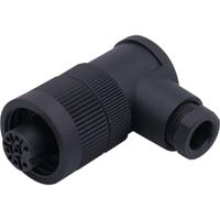 ifm Electronic E1004A Sensor/actuator connector, niet geassembleerd Aantal polen (sensoren): 7 Bus, haaks 1 stuk(s) - thumbnail