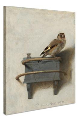 Schilderij Carel Fabritius - Het puttertje, 1654, reproductie, Premium print