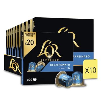 Koffiecups l'or espresso decaffeinato 20st | 10 stuks