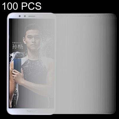 100 stuks voor Huawei Honor spelen 7 X 0 26 mm 9H oppervlaktehardheid 2.5D explosieveilige gehard glas scherm Film 100 stuks voor Huawei Honor spelen 7 X 0 26 mm 9H oppervlaktehardheid 2.5D explosieveilige gehard glas scherm Film