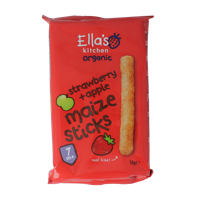 Maize sticks aardbei/appel 7+ maanden bio 16 Gram - thumbnail