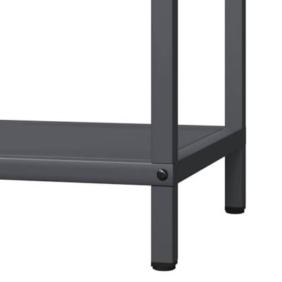 VidaXL Brandhoutrek 40x25x60 cm koudgewalst staal antracietkleurig VidaXL Brandhoutrek 40x25x60 cm koudgewalst staal antracietkleurig
