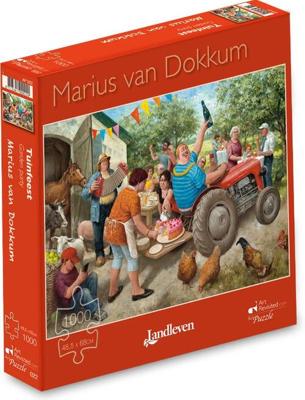 Marius van Dokkum Tuinfeest Puzzel 1000 Stukjes