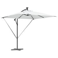 Cantilever Banana Parasol Zand 249 x 249 x 250 cm - thumbnail