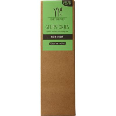 Yours Naturally Geurstokjes hop & kruiden 100ml 1 Stuks