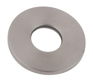 Wiesbaden Caral RVS schuifrozet voor inbouw uitloop 65 mm messing | Geborsteld staal PVD