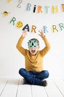 Maskers Dino Roars (6st) - thumbnail