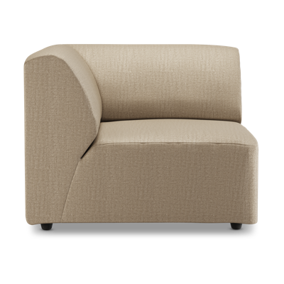 HKliving Jax bank left corner Pure Earth