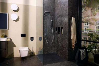 Hansgrohe ShowerSelect Comfort E stopkraan inbouw voor 3 functies, chroom Hansgrohe ShowerSelect Comfort E stopkraan inbouw voor 3 functies, chroom